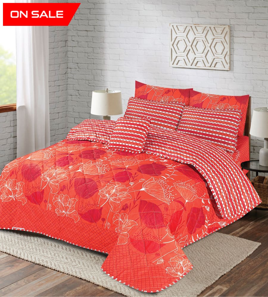 Summer Comforter Set 7 Pcs Hs - 203 Quilts & Comforters
