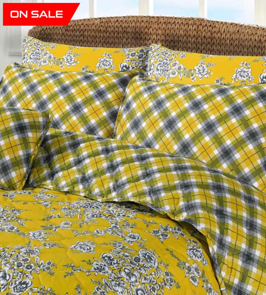 Sunflower Comforter Set 7 Pcs D-808 Quilts & Comforters