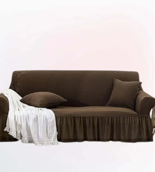 Turkish Style  Sofa Cover ﹙ Brown ﹚