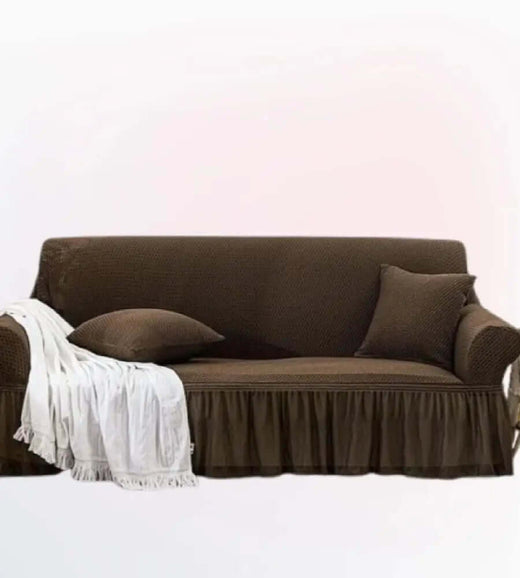 Turkish Style  Sofa Cover ﹙ Brown ﹚