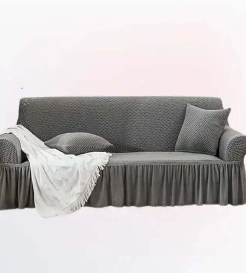 Turkish Style  Sofa Cover ﹙Grey ﹚