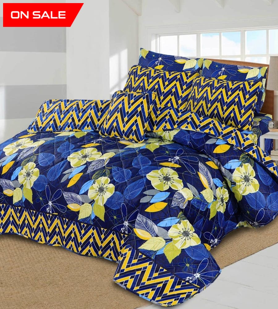 Urtish Summer Comforter Set 7 Pcs 1308 Quilts & Comforters