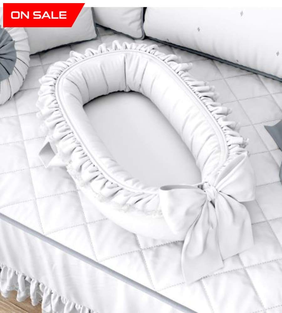 White Opal Comfortable Baby Nest / Den Quilts & Comforters