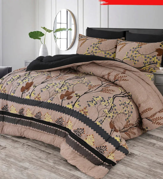 Winter Quilt/Razai Set  WR-2463 (Heavy polyester Filling)