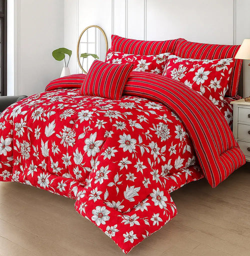 Winter Quilt/Razai Set WR-2526 (Heavy polyester Filling)