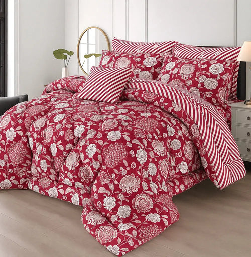 Winter Quilt/Razai Set WR-2528 (Heavy polyester Filling)