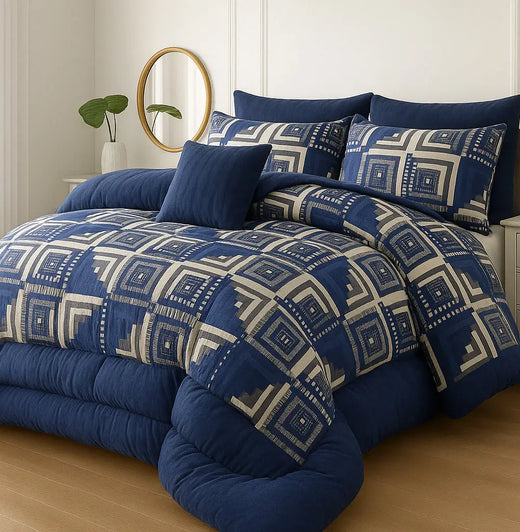 Winter Quilt/Razai Set WR-2532 (Heavy polyester Filling)